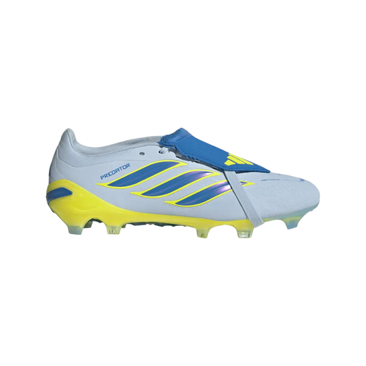 Adidas Fußballschuhe Predator Pro FT/FG, Firm Ground Fußballschuhe mit Fold Over Tongue für Kontrolle und Präzision – hellblau / 41 1/3