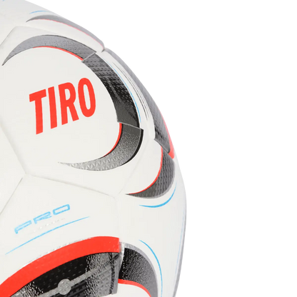 Adidas Fußball Tiro Pro, hochwertiger Fußball mit strapazierfähigem Obermaterial und detailliertem Design, ideal für Training und Spiele