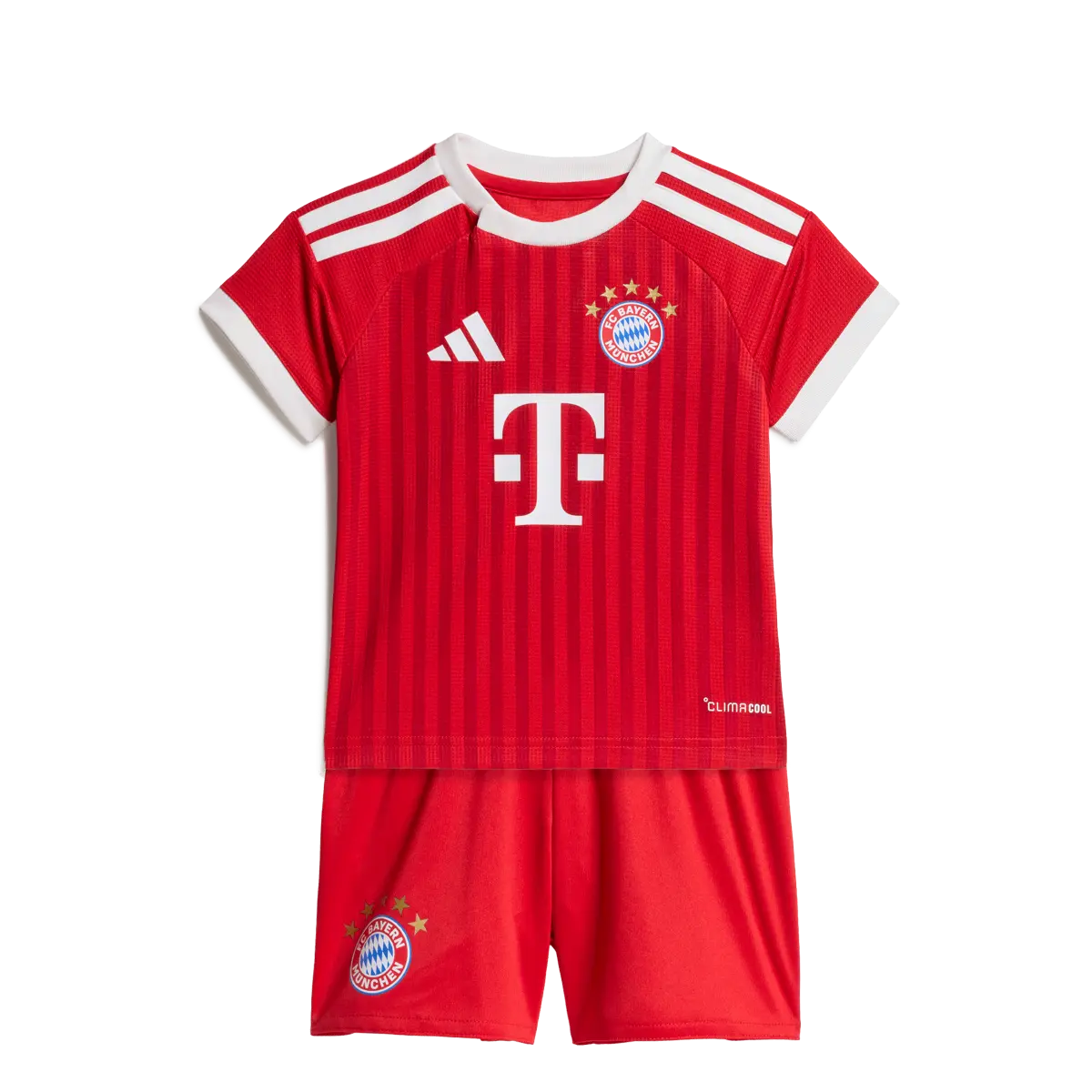 FC Bayern München Home Baby Kit 26/27, Baby Heimset mit Climacool und Druckknopfverschluss - machsport – Bild 