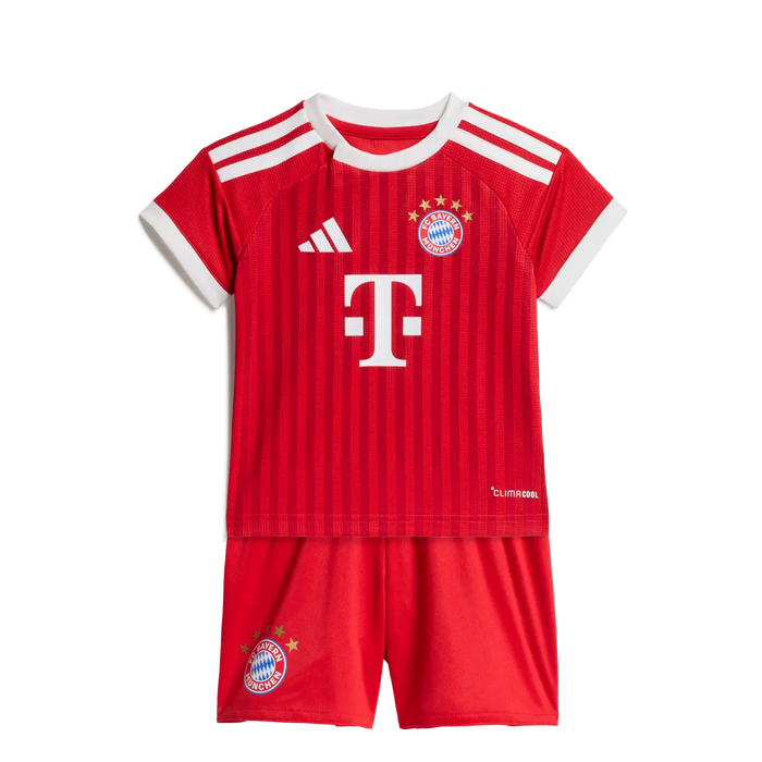 FC Bayern München Home Baby Kit 26/27, Baby Heimset mit Climacool und Druckknopfverschluss