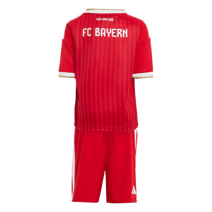 FC Bayern München Home Mini Kit 26/27, Mini Heimausrüstung mit Climacool für junge Fans - machsport