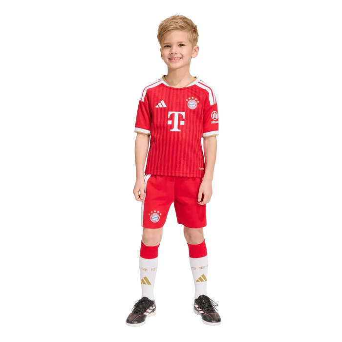 FC Bayern München Home Mini Kit 26/27, Mini Heimausrüstung mit Climacool für junge Fans