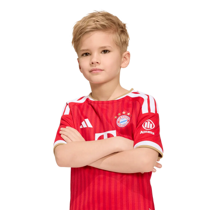 FC Bayern München Home Mini Kit 26/27, Mini Heimausrüstung mit Climacool für junge Fans - machsport