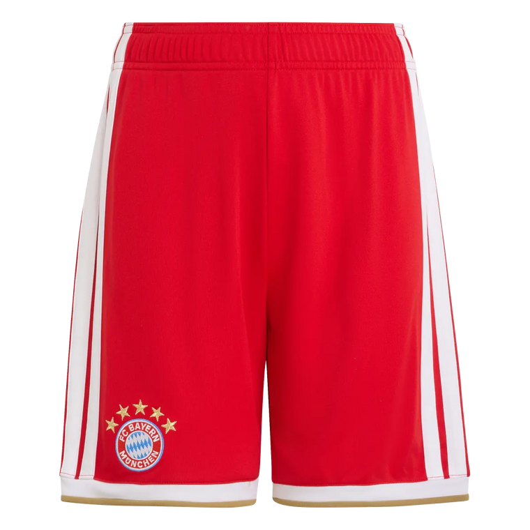 FC Bayern München Kinderfußballhose Home 26/27, Heimshorts mit Climacool für junge Fans - machsport