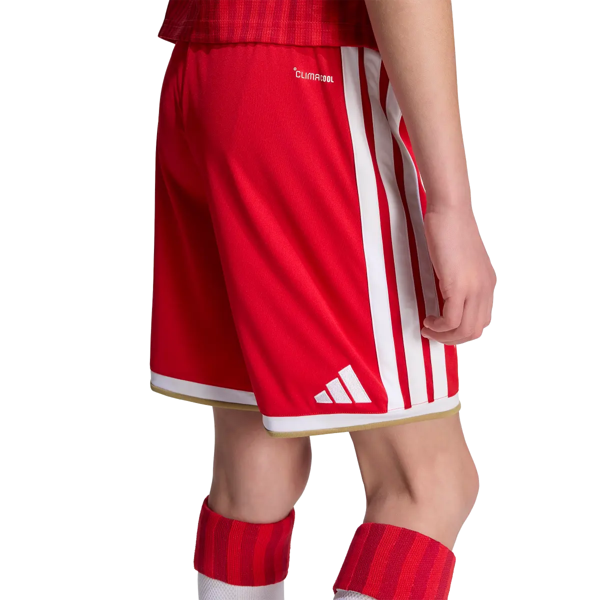 FC Bayern München Kinderfußballhose Home 26/27, Heimshorts mit Climacool für junge Fans - machsport – Bild 
