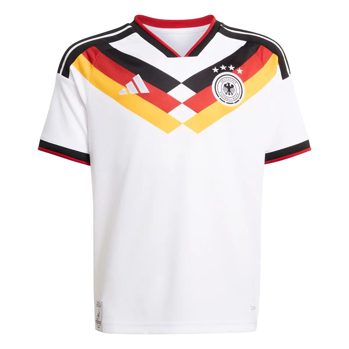 DFB Kinderfußballshirt Home Jersey 2026, Heimtrikot mit Climacool für Training, Spiel und Fan Einsatz - machsport
