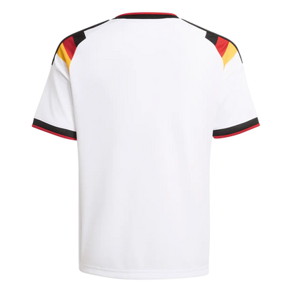 DFB Kinderfußballshirt Home Jersey 2026, Heimtrikot mit Climacool für Training, Spiel und Fan Einsatz - machsport