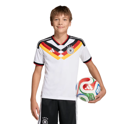 DFB Kinderfußballshirt Home Jersey 2026, Heimtrikot mit Climacool für Training, Spiel und Fan Einsatz - machsport