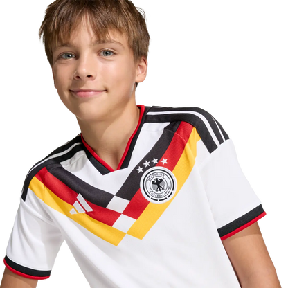DFB Kinderfußballshirt Home Jersey 2026, Heimtrikot mit Climacool für Training, Spiel und Fan Einsatz - machsport