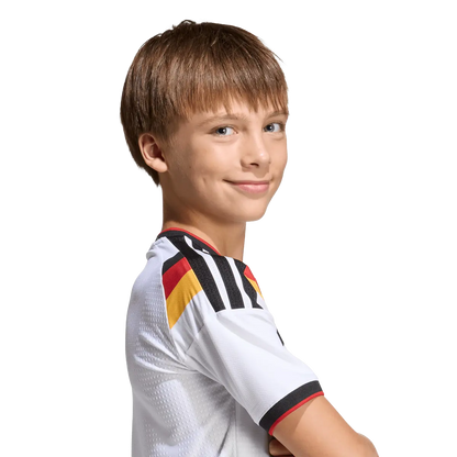 DFB Kinderfußballshirt Home Jersey 2026, Heimtrikot mit Climacool für Training, Spiel und Fan Einsatz - machsport