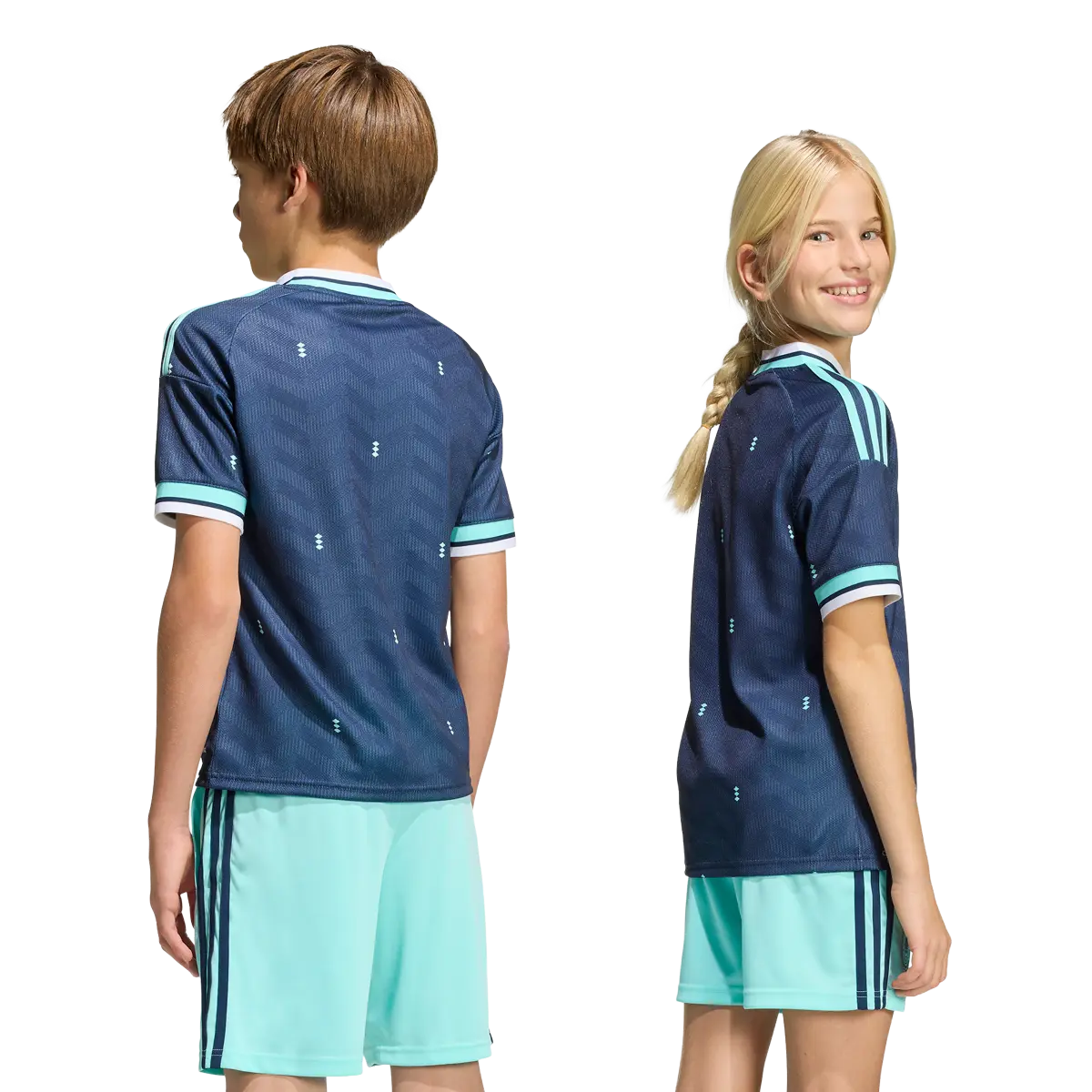 Deutschland Kinderfußballshirt Away Jersey Kids, Kinder Auswärtstrikot mit Climacool für Spiel, Training und Fan Einsatz - machsport