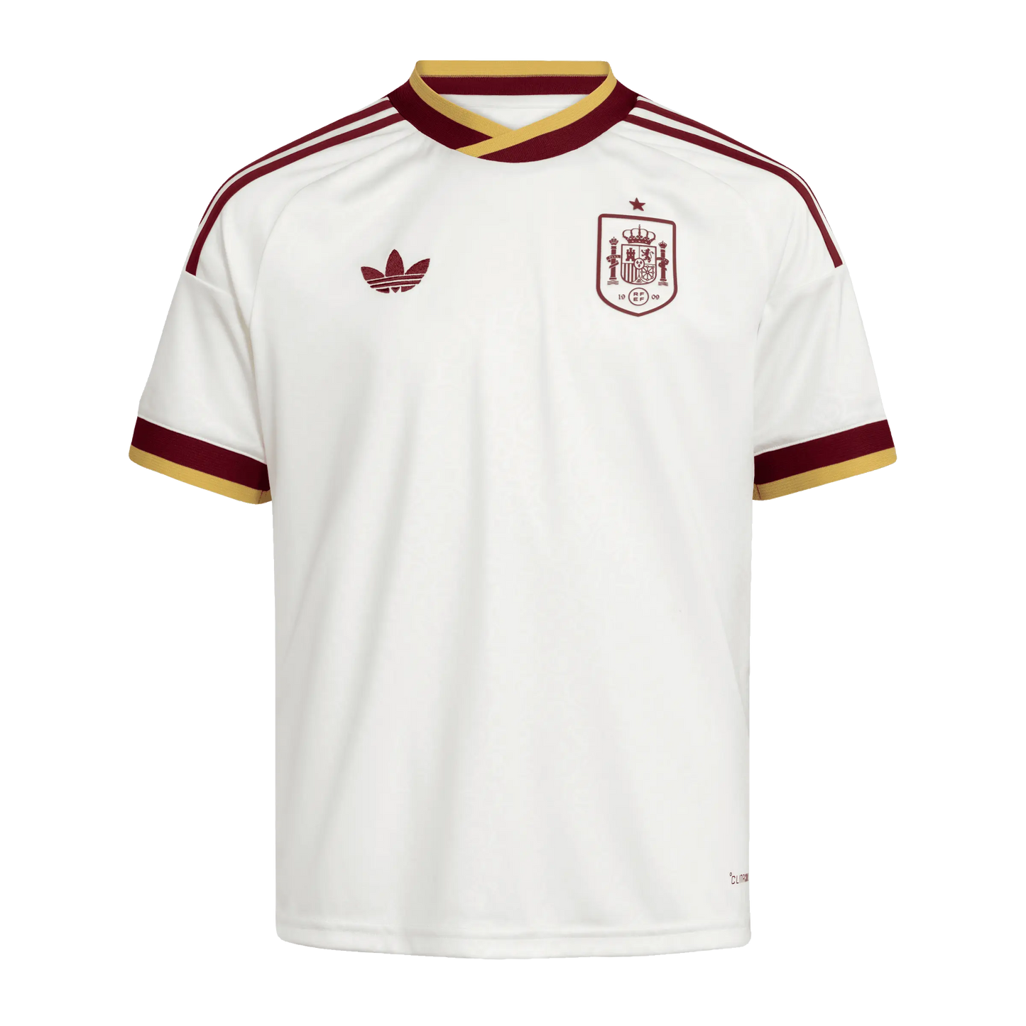 Spanien Kinderfußballshirt Away Jersey, Kinder Auswärtstrikot mit Climacool für Training, Spiel und Fan Einsatz - machsport