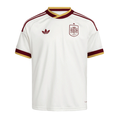 Spanien Kinderfußballshirt Away Jersey, Kinder Auswärtstrikot mit Climacool für Training, Spiel und Fan Einsatz - machsport