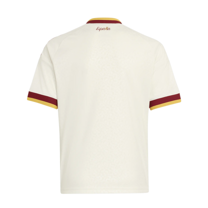 Spanien Kinderfußballshirt Away Jersey, Kinder Auswärtstrikot mit Climacool für Training, Spiel und Fan Einsatz - machsport