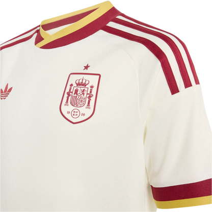 Spanien Kinderfußballshirt Away Jersey, Kinder Auswärtstrikot mit Climacool für Training, Spiel und Fan Einsatz - machsport