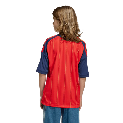 Spanien Kinderfußballshirt Home Jersey 2026, Kinder Heimtrikot mit Climacool für Spiel, Training und Fan Einsatz - machsport