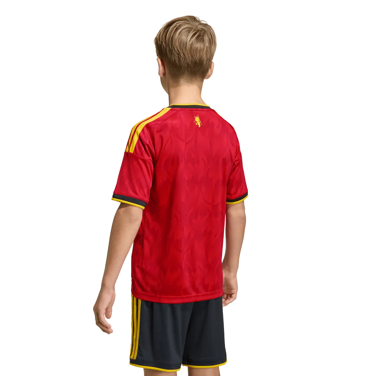 Belgien Kinderfußballshirt Home 2026, Heimtrikot mit Climacool für Training, Spiel und Fanmomente - machsport – Bild 