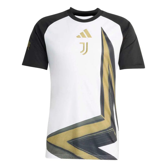 Juventus Turin Herrenfußballshirt Pre-Match Shirt 26/27 – schwarzweiß / S