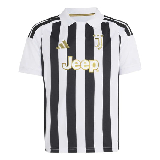 Juventus Turin Kinderfußballshirt Home Jersey 26/27 – schwarzweiß / 128