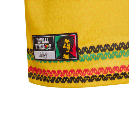 Jamaika Kinderfußballshirt Home Jersey 2026, Bob Marley, Kinder Heimtrikot mit Climacool für Spiel und Fanmomente - machsport