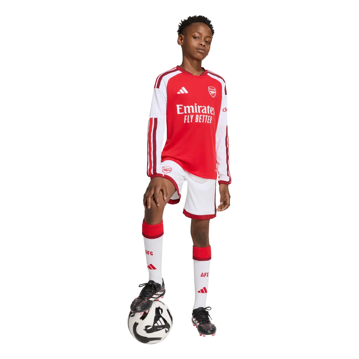 FC Arsenal Kinderfußballhose Home Short – Heimshort 2026/27 mit Climacool