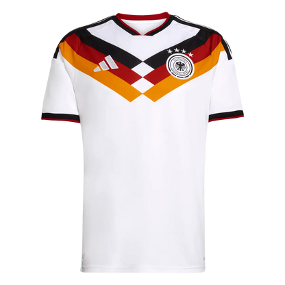 DFB Herrenfußballshirt Home 2026, Heimtrikot mit Climacool für Spiel, Training und Fan Einsatz - machsport