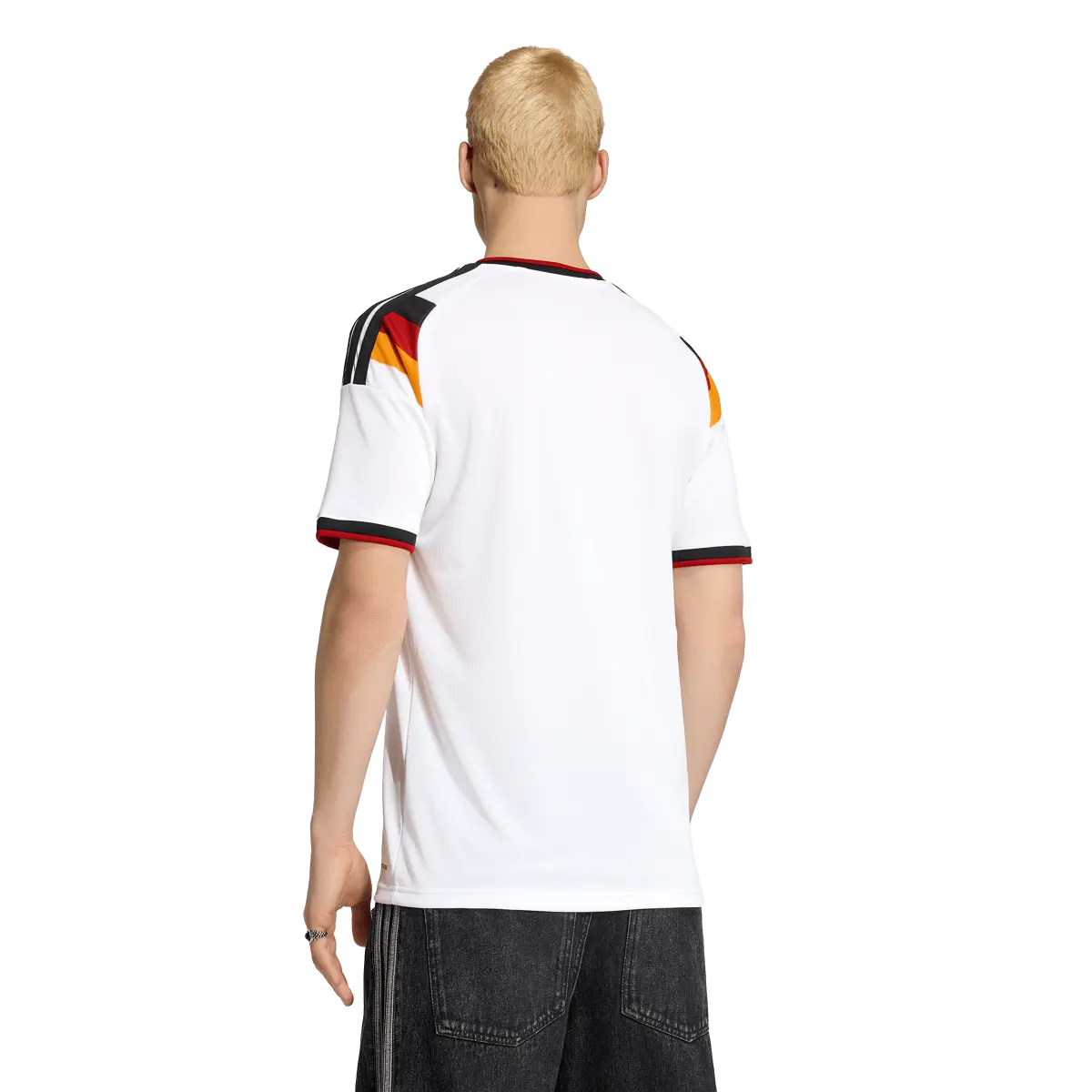 DFB Herrenfußballshirt Home 2026, Heimtrikot mit Climacool für Spiel, Training und Fan Einsatz - machsport