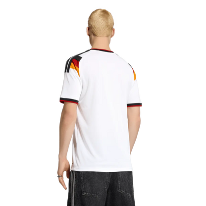 DFB Herrenfußballshirt Home 2026, Heimtrikot mit Climacool für Spiel, Training und Fan Einsatz - machsport