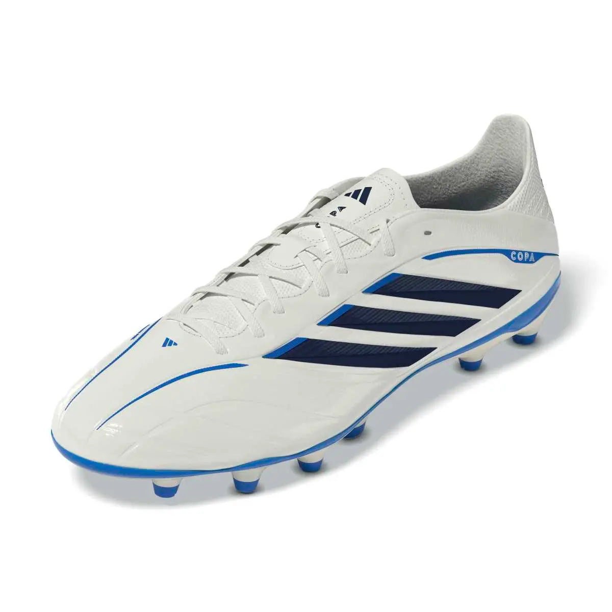 Adidas Fußballschuhe Copa Pure IV League FG, Zero Metalic / Dark Blue / Lucid Ray Blue – Bild 