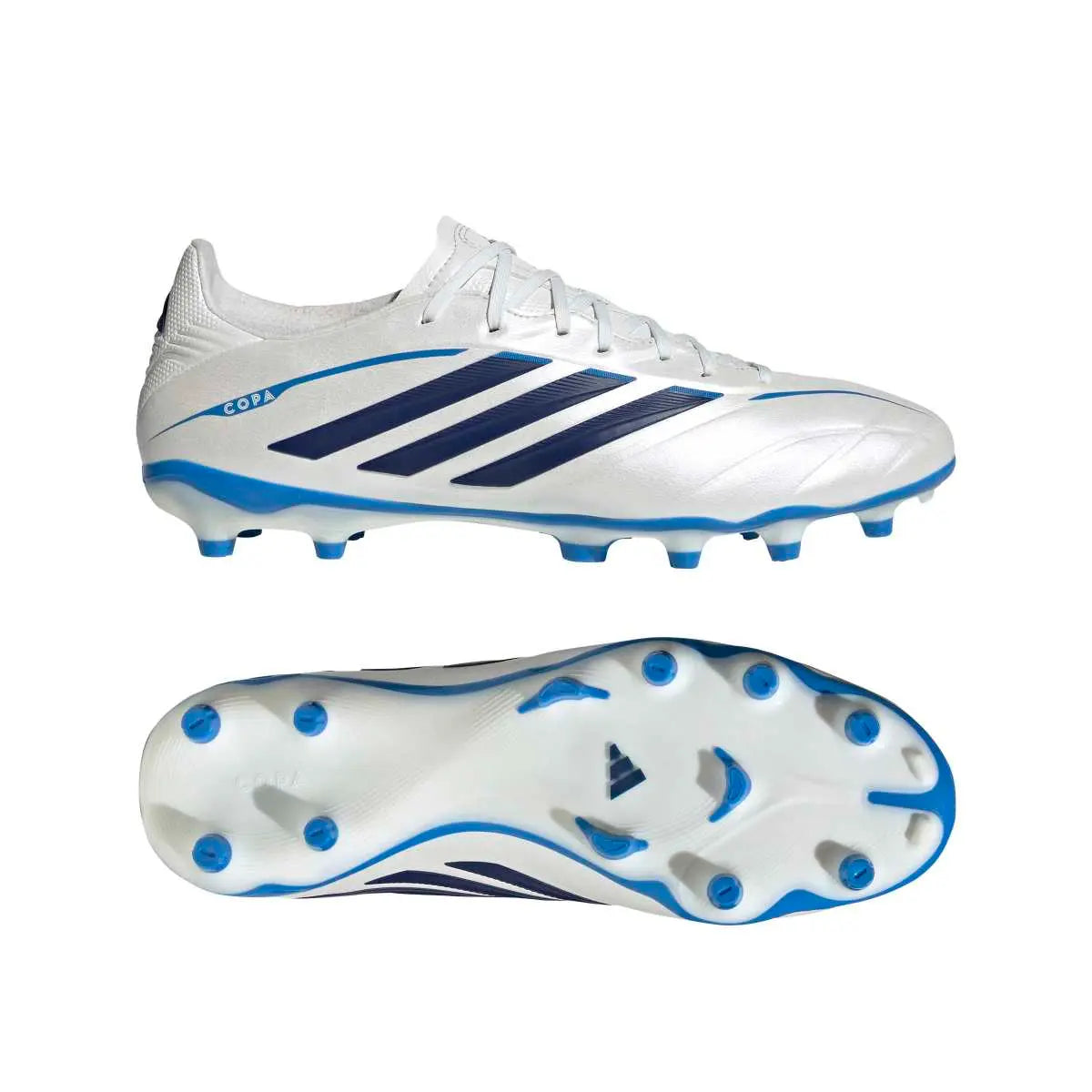 Adidas Fußballschuhe Copa Pure IV League FG, Zero Metalic / Dark Blue / Lucid Ray Blue