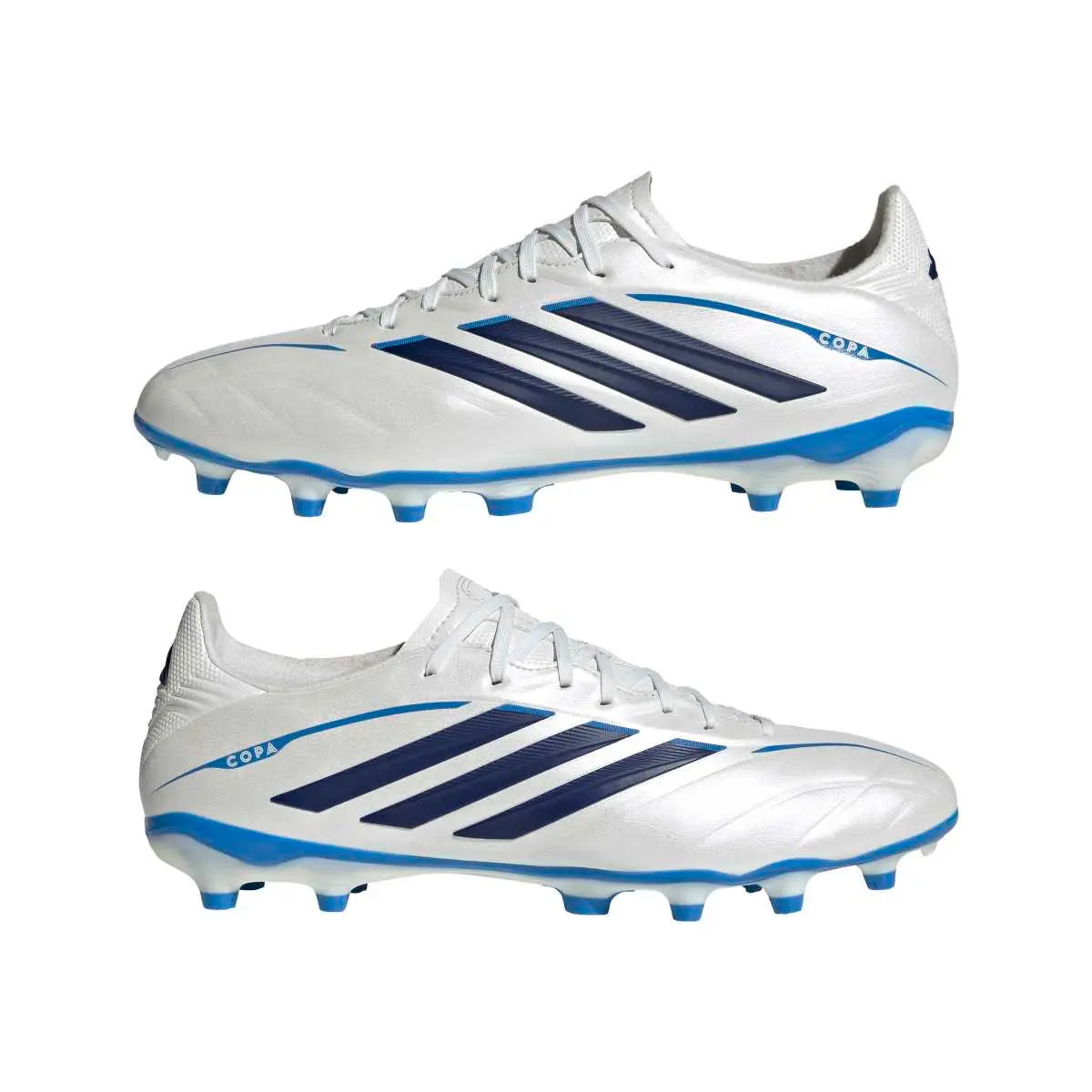 Adidas Fußballschuhe Copa Pure IV League FG, Zero Metalic / Dark Blue / Lucid Ray Blue – Bild 