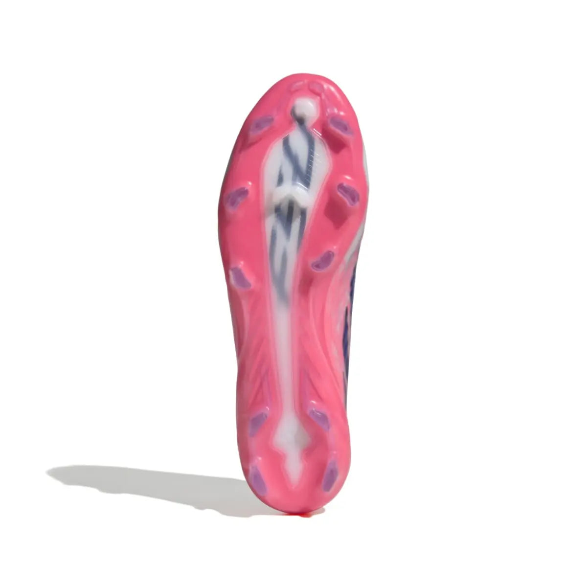 Adidas Fußballschuhe F50 Hyperfast Pro FG, Cloud White / Solar Purple / Solar Turbo – Bild 