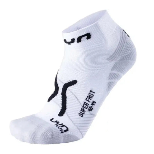 UYN Laufsocken Run Superfast Socks 2 Pack – weiß / 45-47
