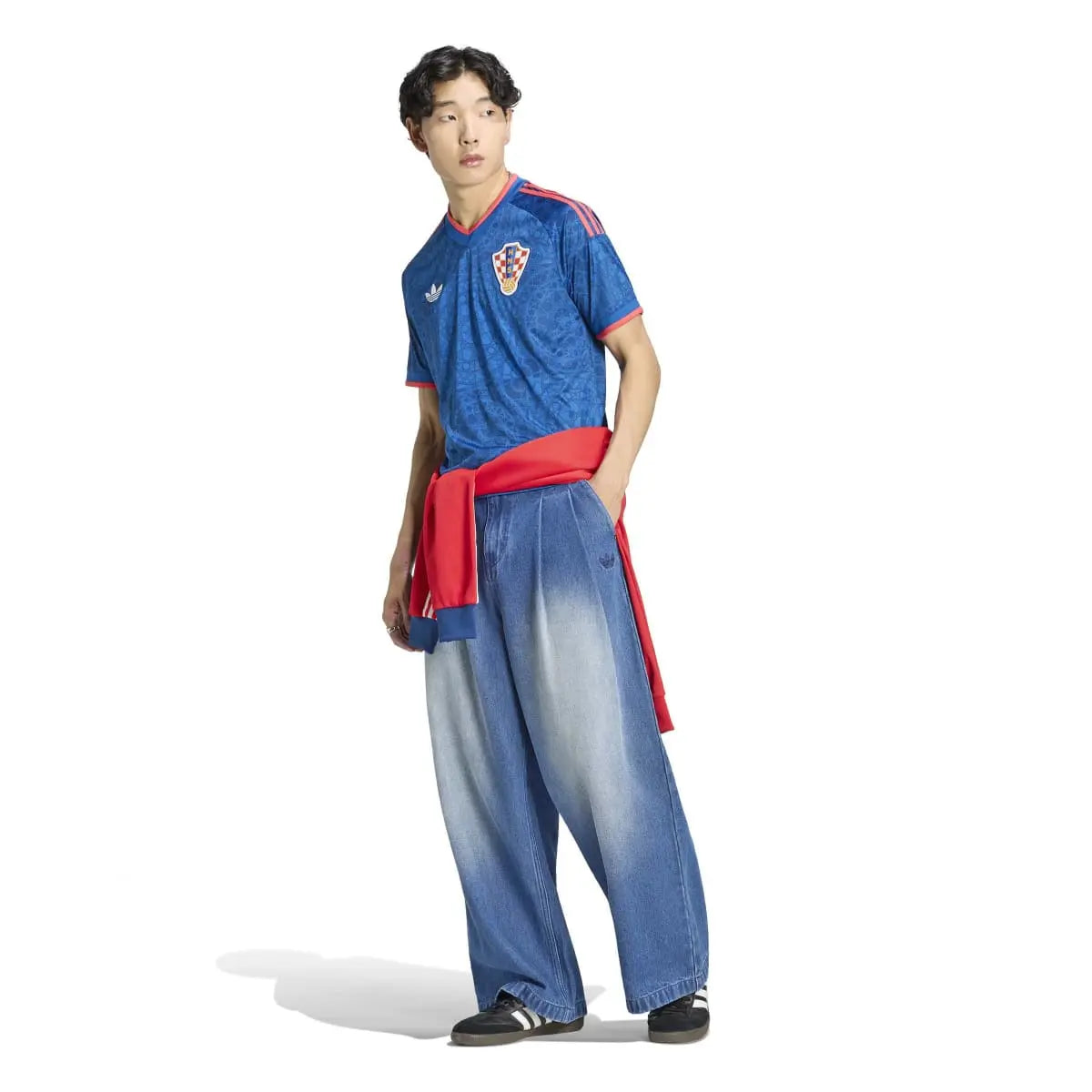Kroatien Herrenfußballshirt Auswärtstrikot 26/27