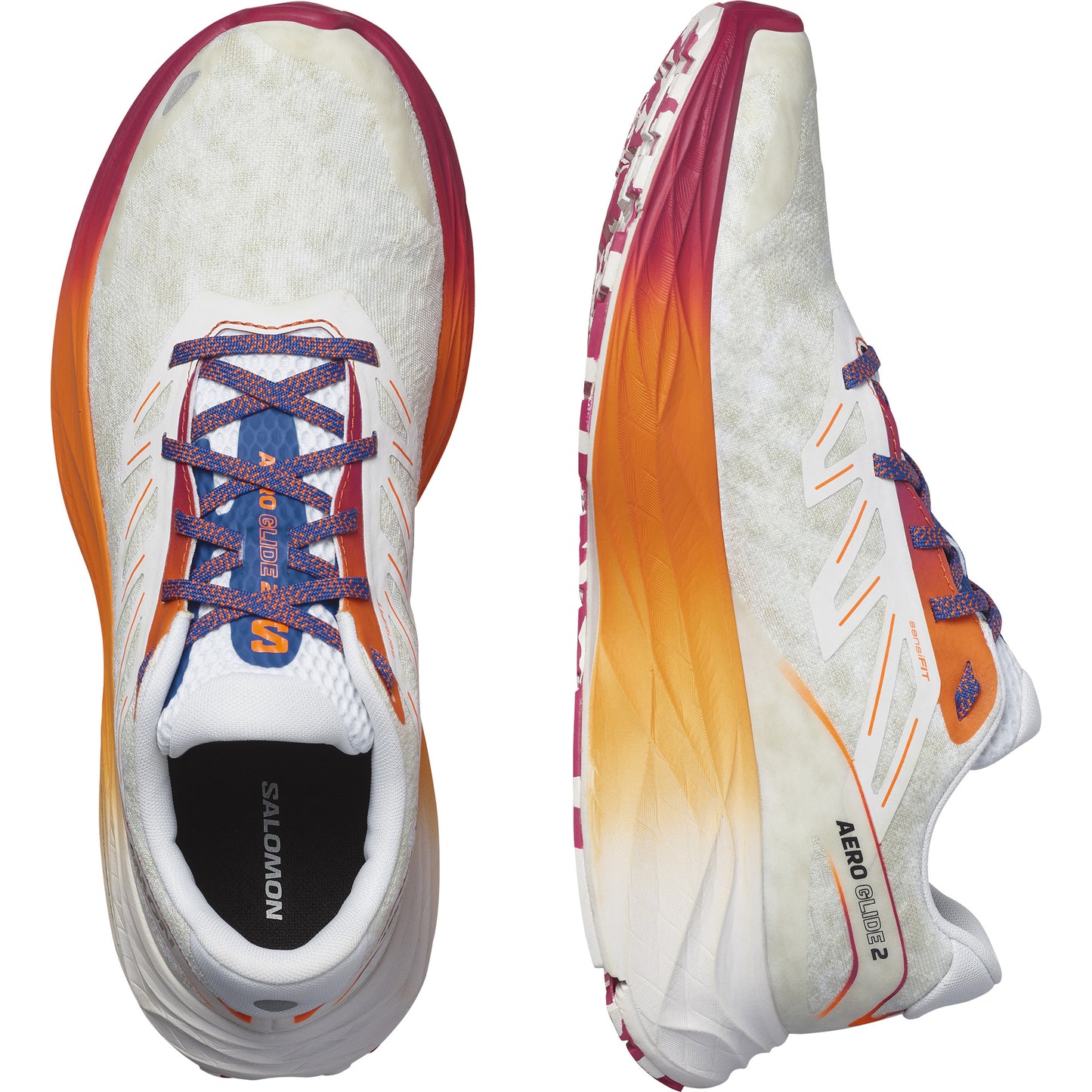 Salomon Laufschuhe Aero Glide 2 ISD - ultraleicht, maximal gedämpft & ideal für lange, komfortable Läufe auf jedem Untergrund