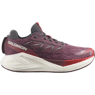 Salomon Damenlaufschuhe Aero Glide 4, Huckleberry / Vanilla Ice / Lava Falls - machsport