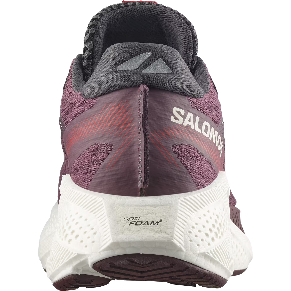 Salomon Damenlaufschuhe Aero Glide 4, Huckleberry / Vanilla Ice / Lava Falls - machsport