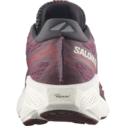 Salomon Damenlaufschuhe Aero Glide 4, Huckleberry / Vanilla Ice / Lava Falls - machsport