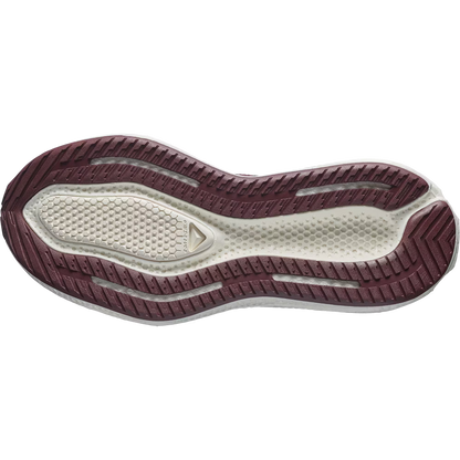 Salomon Damenlaufschuhe Aero Glide 4, Huckleberry / Vanilla Ice / Lava Falls - machsport