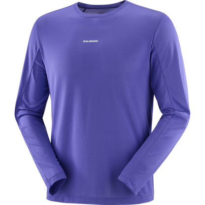 Salomon Herrenlangarmshirt Shakeout Core LS Tee - machsport