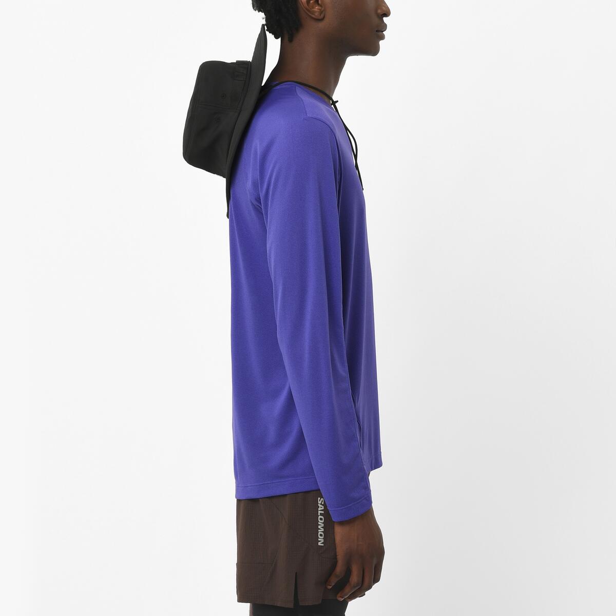 Salomon Herrenlangarmshirt Shakeout Core LS Tee - machsport – Bild 