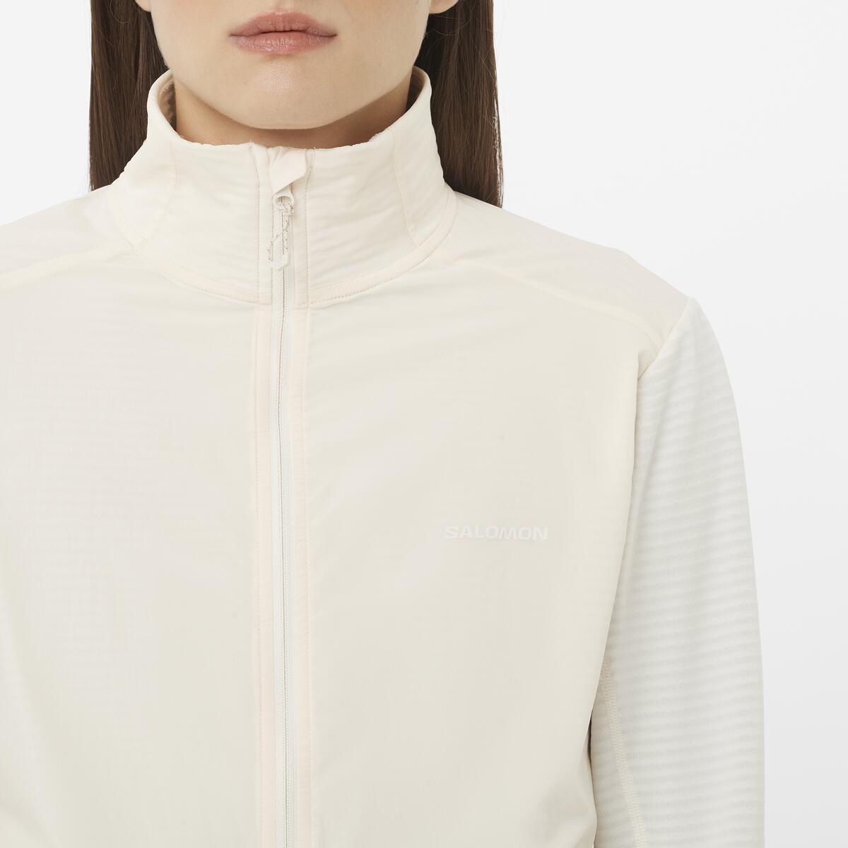 Salomon Damenjacke Essential Lightwarm Hybrid Jacket - machsport – Bild 