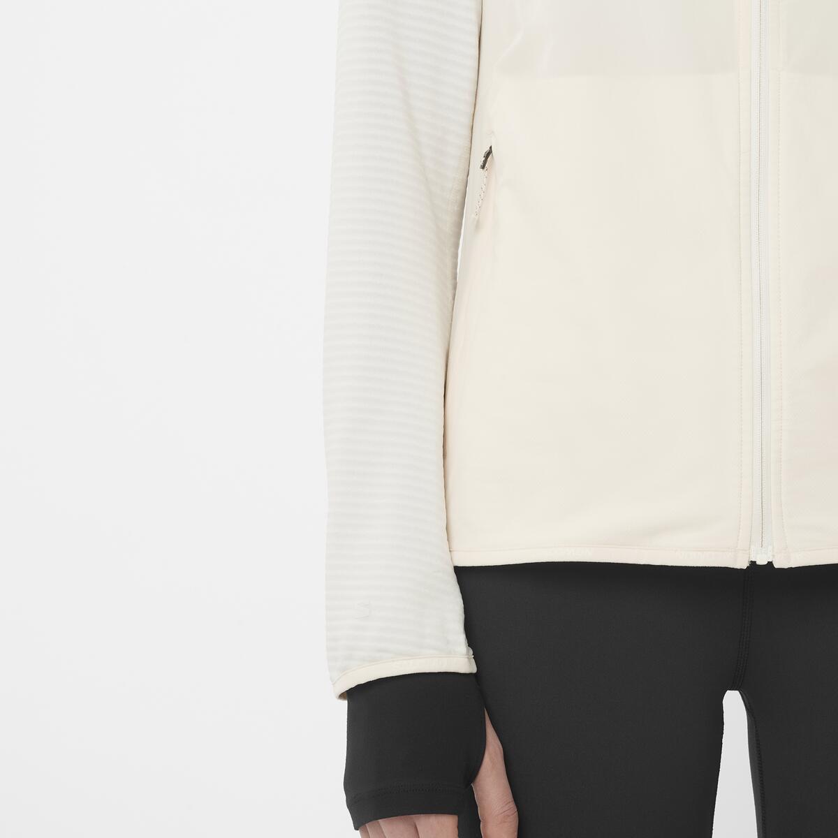 Salomon Damenjacke Essential Lightwarm Hybrid Jacket - machsport