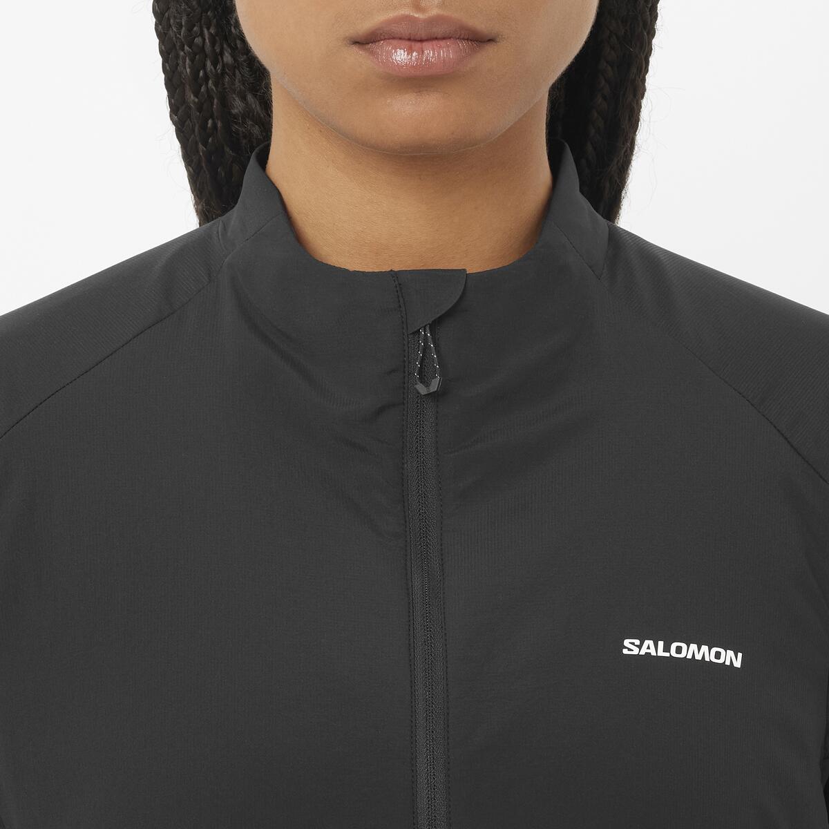 Salomon Damenlaufjacke Mountian Flex Hybrid Jacket - machsport – Bild 