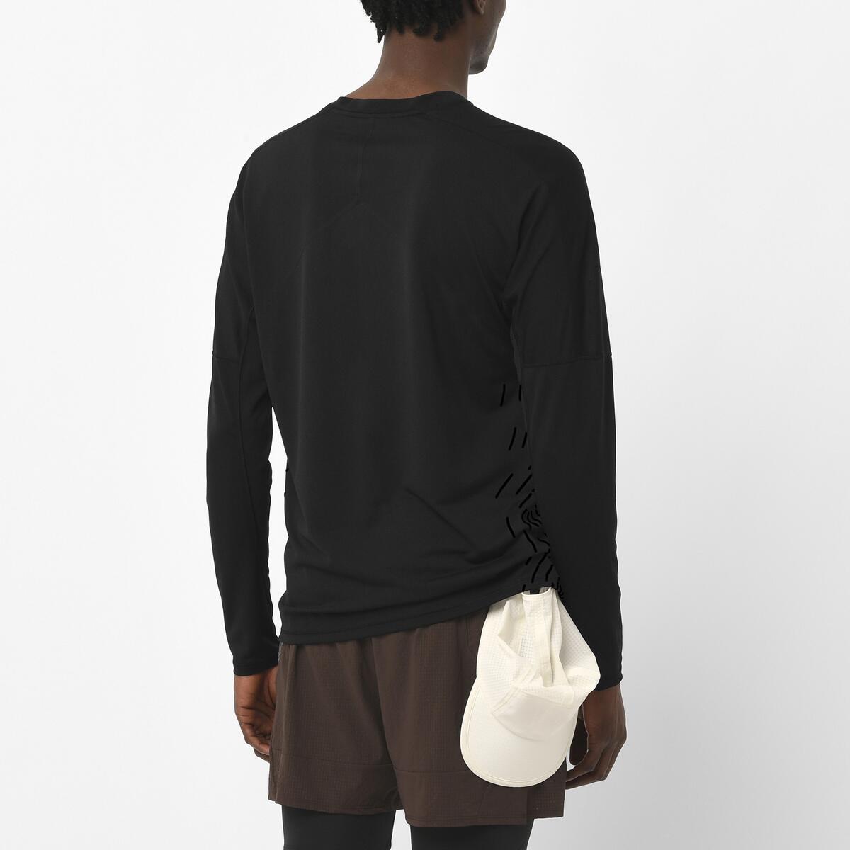 Salomon Herrenlangarmshirt Sense Aero LS Tee GFX - machsport – Bild 