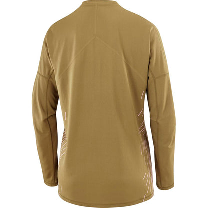 Salomon Damenlangarmshirt Sense Aero LS Tee GFX - machsport