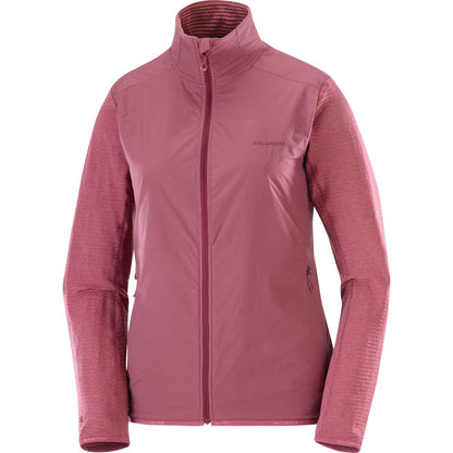 Salomon Damenlaufjacke Essential Lightwarm Hybrid - machsport