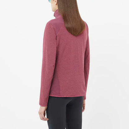 Salomon Damenlaufjacke Essential Lightwarm Hybrid - machsport