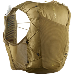 Salomon Laufrucksack Active Skin 12 Set, brilliant olive/willow