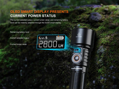Fenix LD45R digitale Hochleistungs-Taschenlampe mit Fokussteuerung, 2800 Lumen